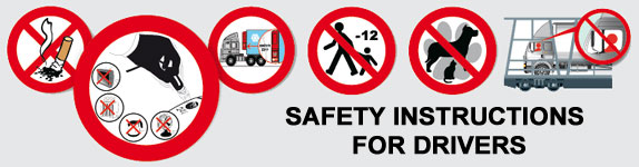Drivers Safety Instructions