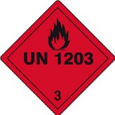 CLASS 3 – Flammable Liquids Sign