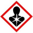 Respiratory sensitiser, mutagen, a carcinogen, reproductive toxicity, systemic target organ toxicity, aspiration hazard sign